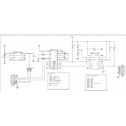 Schematic GM ALDL 8192 Baud Interface
